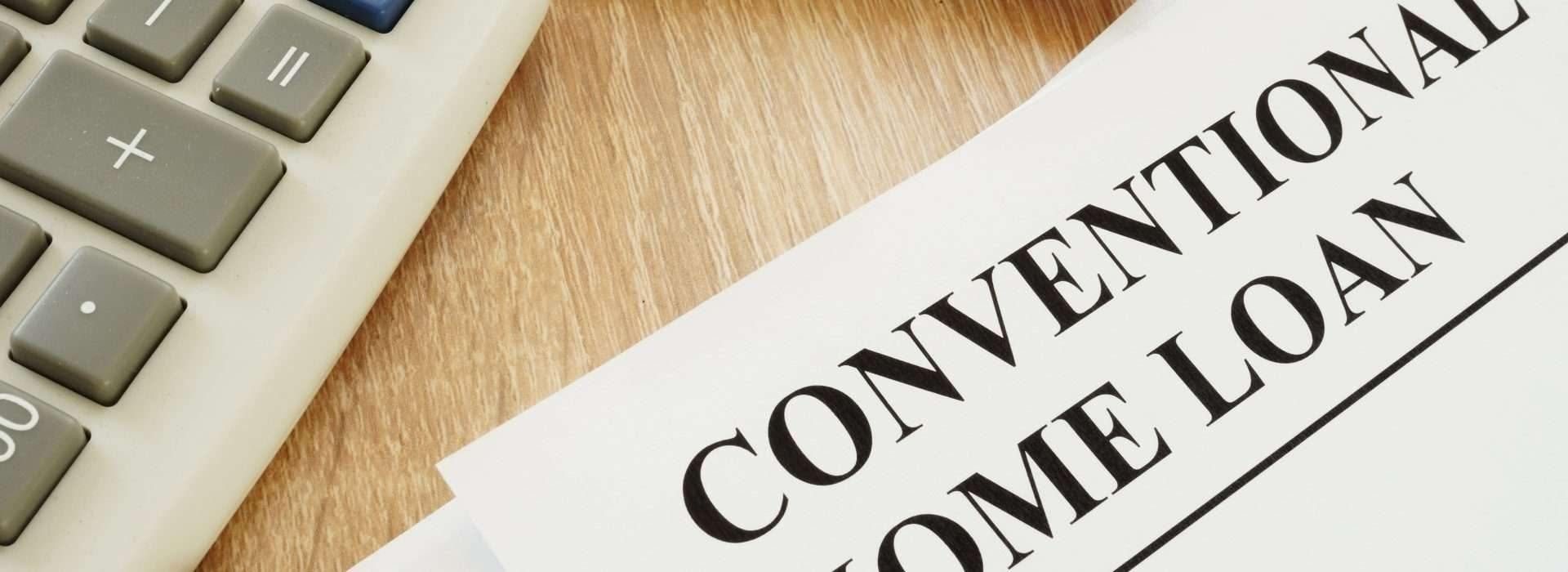Conventional mortgage loan document with calculator in El Paso, TX & New Mexico